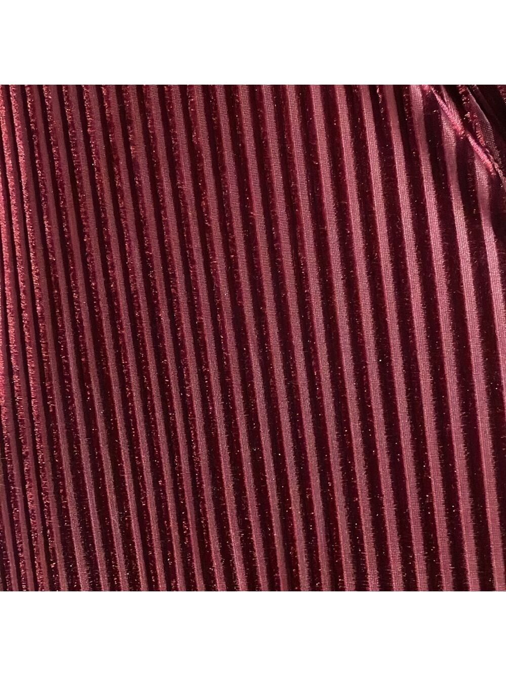 Boutique Velvet Robe Burgundy Embroidered Women Medium Bride Bachelorette Gift - Picture 6 of 8